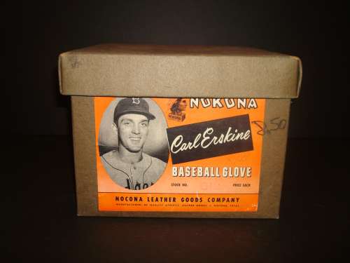 Carl Erskine Nokona G12 Box